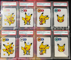 【Sequential】PSA10 Pokemon Taruka Pikachu Round1/2 Set of 8 Card Pokemon Japanese - Image 1