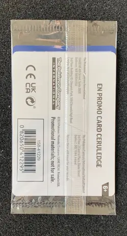 Pokemon Center Ceruledge Promo Card Pokemon Day 2024 Stamped 040/091 Sealed - Image 3
