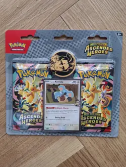 Pokemon TCG Ascended Heroes 2 Pack Blister - IN HAND Larry's Komala - Image 1