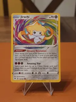 Jirachi - 119/185 - Pokemon SWSH04: Vivid Voltage Amazing Rare NM - Image 1