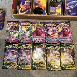 Pokemon TCG: Kanto Power Mini Tin 5-Pack evolving skies fusion strike - Image 2