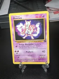 Pokemon Mewtwo Wotc Promo Basic Card 03/53 70 HP English Regular 1999 - Image 1