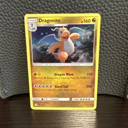 Pokemon TCG Dragonite 96/149 Sun & Moon Cosmos 2017 Holo Rare LP - Image 1