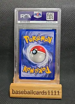 1999 POKEMON FOSSIL 1ST EDITION #13 MUK-HOLO PSA 9 P1 - Image 2