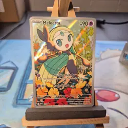 Meloetta 026 Mega Evolution Promo MEP Black Star Promo Pokemon Deck 26 IR BS - Image 1