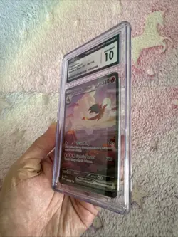 Charizard ex 151 MEW CGC 10 Gem Mint EN Special Illustration Rare #199 Pokemon - Image 4