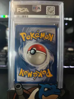 2000 Pokemon Team Rocket Dark Weezing Holo- PSA 7 - Image 2