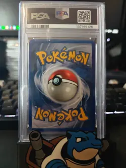 2000 Pokemon Alakazam Holo Base Set 2- PSA 7 - Image 2