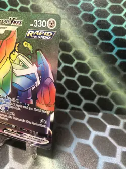 Pokemon TCG Metagross VMAX 208/198 Chilling Reign Secret Rare NM Condition - Image 3