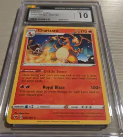 Charizard 025/185 CGC 10 Gem Mint 2020 Vivid Voltage Pokemon - Image 2