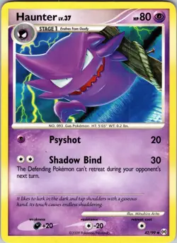 Haunter (42) 42/99 Arceus Pokemon TCG LP - Image 1