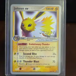Pokemon Jolteon ex 109/113 Ultra Rare World Championship Decks 2007 - Image 1