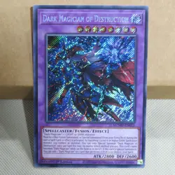 Yu-Gi-Oh! Dark Magician Of Destruction MZMU-EN011 1st Edition Secret Rare - Image 1