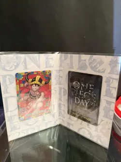 ONE PIECE Premium Card Collection ONE PIECE DAY 25 Japanese Luffy P-110 2025 - Image 1