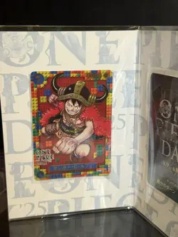 ONE PIECE Premium Card Collection ONE PIECE DAY 25 Japanese Luffy P-110 2025 - Image 2