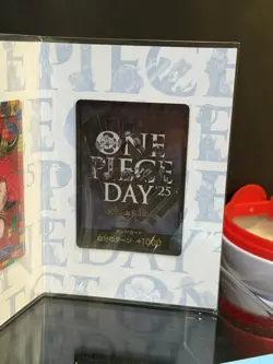 ONE PIECE Premium Card Collection ONE PIECE DAY 25 Japanese Luffy P-110 2025 - Image 3