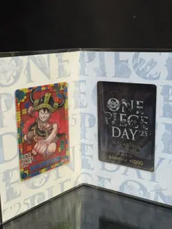ONE PIECE Premium Card Collection ONE PIECE DAY 25 Japanese Luffy P-110 2025 - Image 5