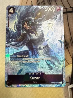 Kuzan Alt Art Super Rare - Paramount War #OP02-096 SR One Piece TCG - Image 1