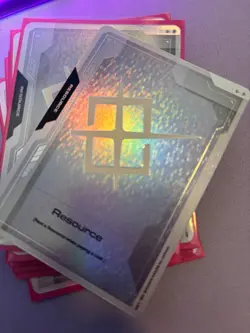 Gundam Card Game TCG English BETA Foil Resources set of 10 - Image 3