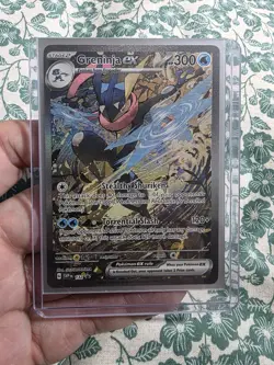 Pokemon TCG Greninja EX SVP132 Shrouded Fable Black Star Promo Card - Image 1
