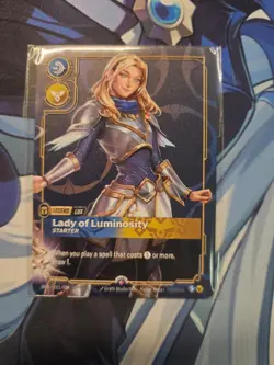 Riftbound Lux Lady Of Luminosity Metal 1/35 Exclusive Bologna Promo - Image 2
