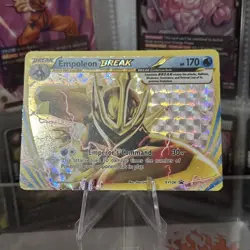 2016 Pokemon Black Star Promo Holo Rare Card – Empoleon BREAK (XY 134) - Image 1