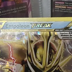 2016 Pokemon Black Star Promo Holo Rare Card – Empoleon BREAK (XY 134) - Image 3