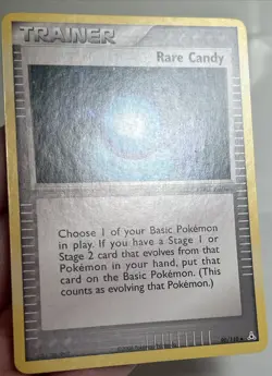 LP Rare Candy 90/110 Regular/Non-Holo Holon Phantoms AUTHENTIC Pokemon Card #1 - Image 3
