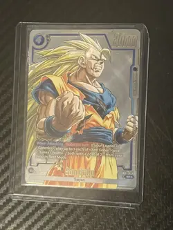Dragon Ball Card Fusion World Manga Booster SB02-023 Son Goku SR* NM Alt Art - Image 1