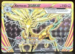 Pokemon Pokemon TCG Xerneas BREAK 82/114 XY - Steam Siege Holo Rare Card - Image 1