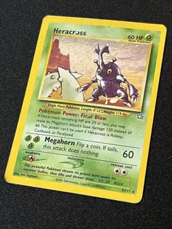 Heracross Neo Genesis 6/111 Pokemon Card - Image 2