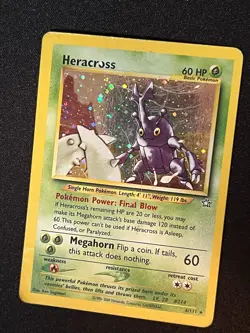 Heracross Neo Genesis 6/111 Pokemon Card - Image 3