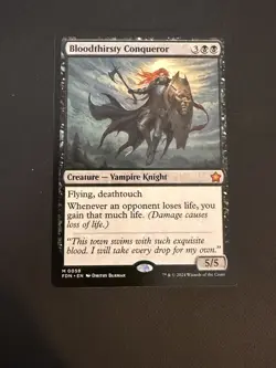 Bloodthirsty Conqueror FDN Foundations MTG 58 MYTHIC M/NM - Image 1