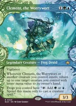 Clement, the Worrywort (329) Bloomburrow BLB MTG Magic - Image 1