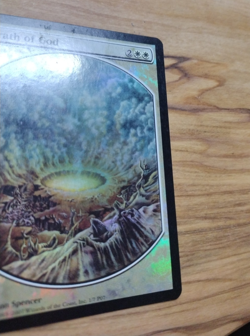 Foil 1X Wrath of God X1 Player Rewards Promo Extended Full Art Magic - MP MTG - Image 3