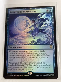 Waterbender Ascension (Foil) MTG: Avatar The Last Airbender 79 Rare - Image 1