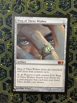 Ring of Three Wishes #216 Magic 2014 M14 Magic MTG - Image 1