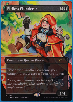 Pitiless Plunderer (Secret Lair) FOIL Secret Lair Drop MINT (508629) ABUGames - Image 1