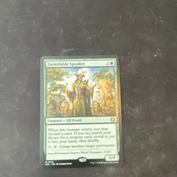 Magic: The Gathering Formidable Speaker 0176 ECL Elf Druid Green 2/4 English - Image 1