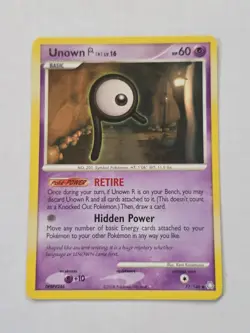 Unown R 77/146 Legends Awakened Pokemon Card - Image 1