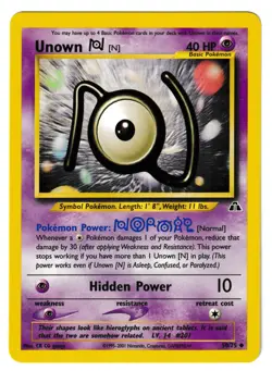 Unown [N] - 50/75 - Neo Discovery - Pokemon TCG - Image 1