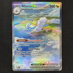 Pokemon TCG Altaria EX Paradox Rift 253/182 Special Illustration Rare Card NM - Image 1
