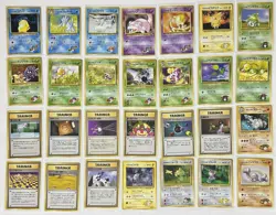 Pokemon Japanese Leaders Stadium & Challenge From the Darkness 28 Card Lot LP - Image 1