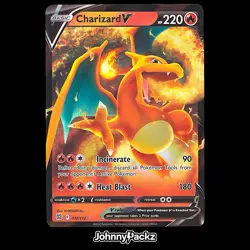 Charizard V 017/172 - 2022 Pokemon Brilliant Stars Ultra Rare Pokemon Card (NM) - Image 1