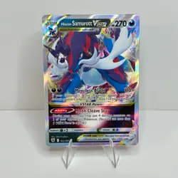 Hisuian Samurott VSTAR 102/189 Swsh10: Astral Radiance Holo Pokemon TCG NM - Image 1
