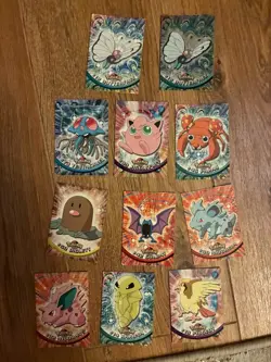 Butterfree #12 Topps TV Animation Edition Holo Pokemon Card bundle - Image 1