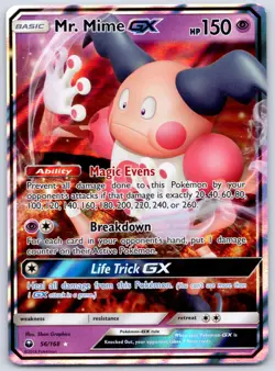 Mr. Mime GX 56/168 (NM) - SM - Celestial Storm - Ultra Rare - Pokemon TCG - Image 1