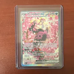 Fezandipiti ex Full Art Holo EX Pokemon TCG Card 288/217 Basic Cruel Arrow 100 - Image 1