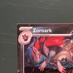 Pokemon TCG Zoroark 062/086 Sv Error : White Flare Holo Rare Illusion - Image 3
