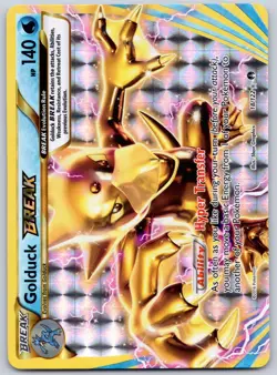 Golduck BREAK 18/122 (LP) - XY: BREAKpoint - Rare BREAK - Pokemon TCG - Image 1